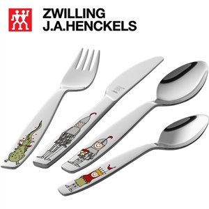 ZWILLING - Bộ Muỗng Nĩa Trẻ Em Eckbert - 4 Món